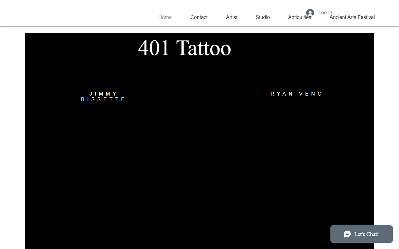 401tattooarts.com screenshot
