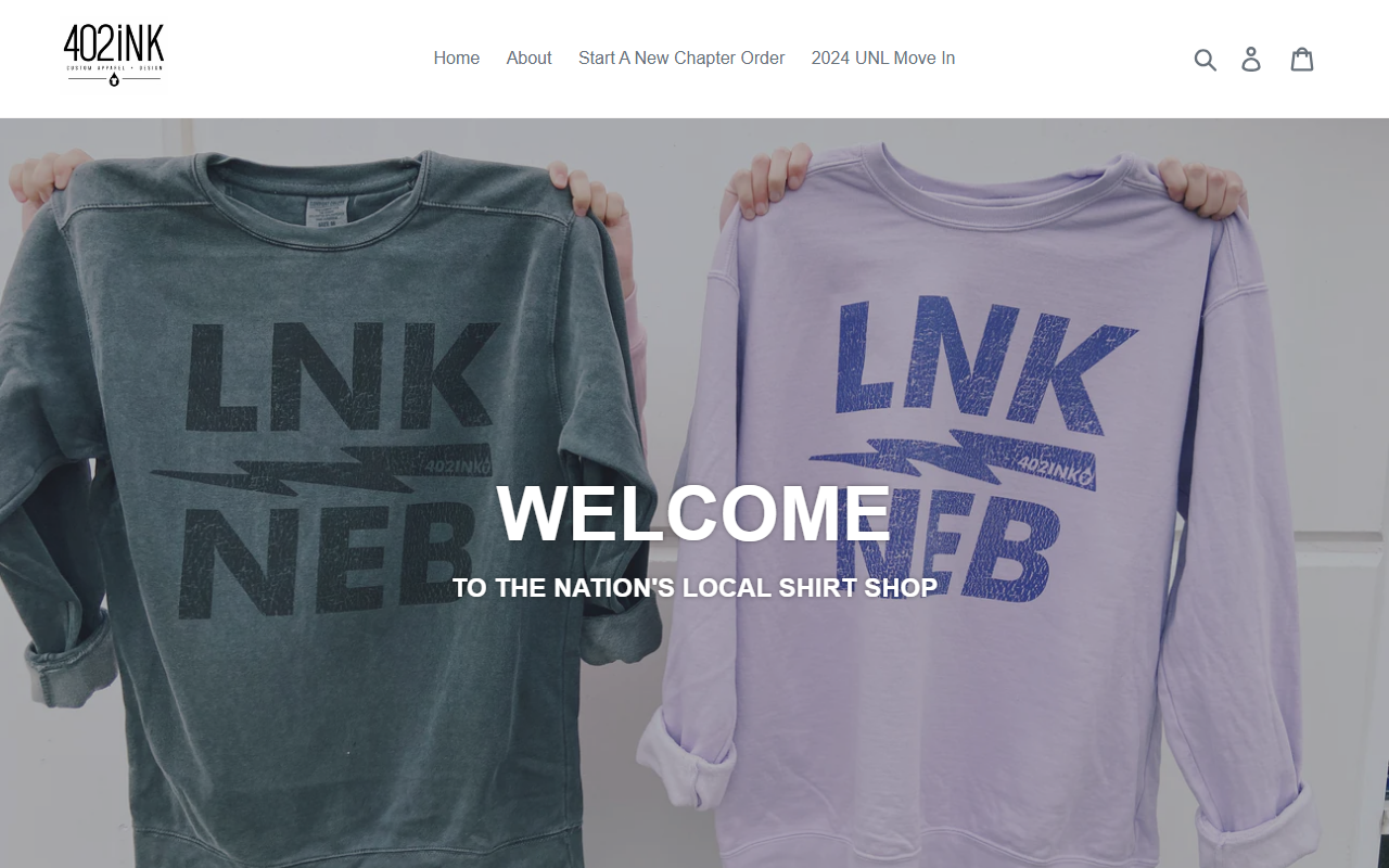 402apparel.com screenshot