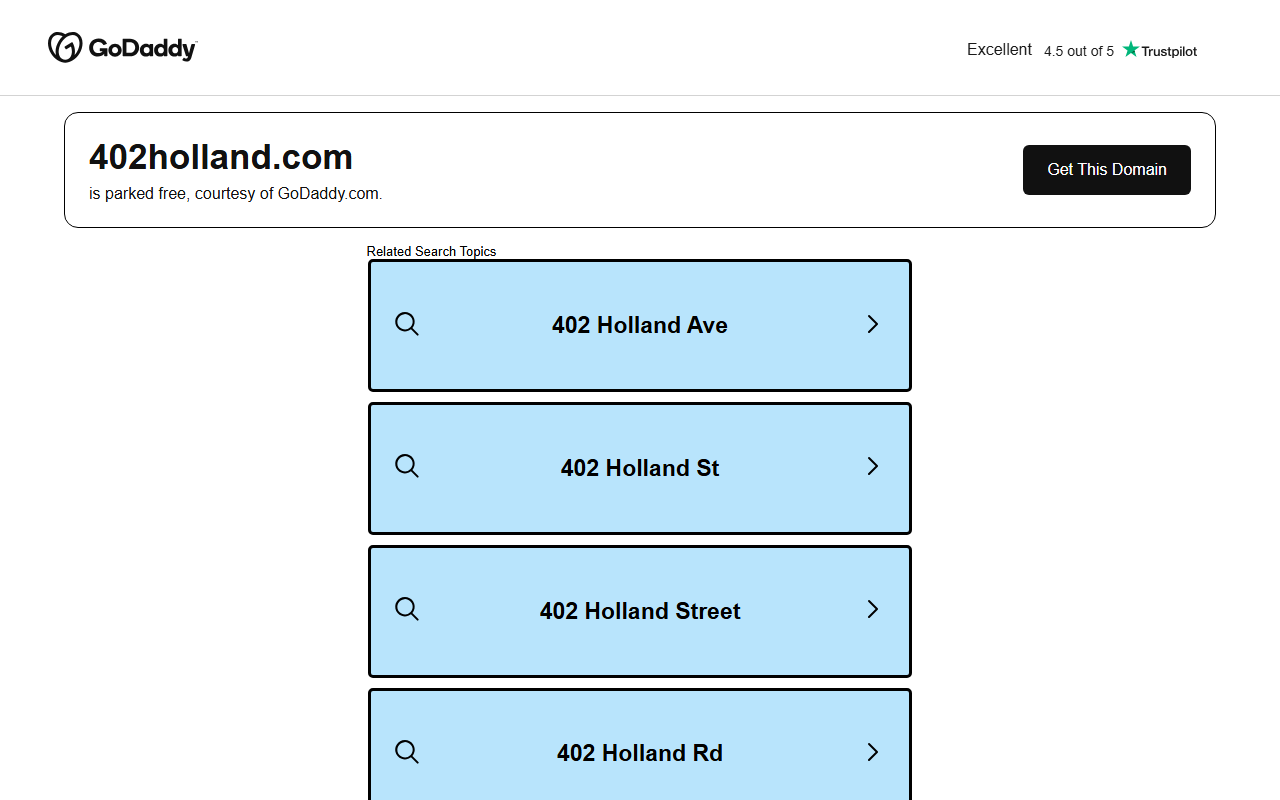402holland.com screenshot