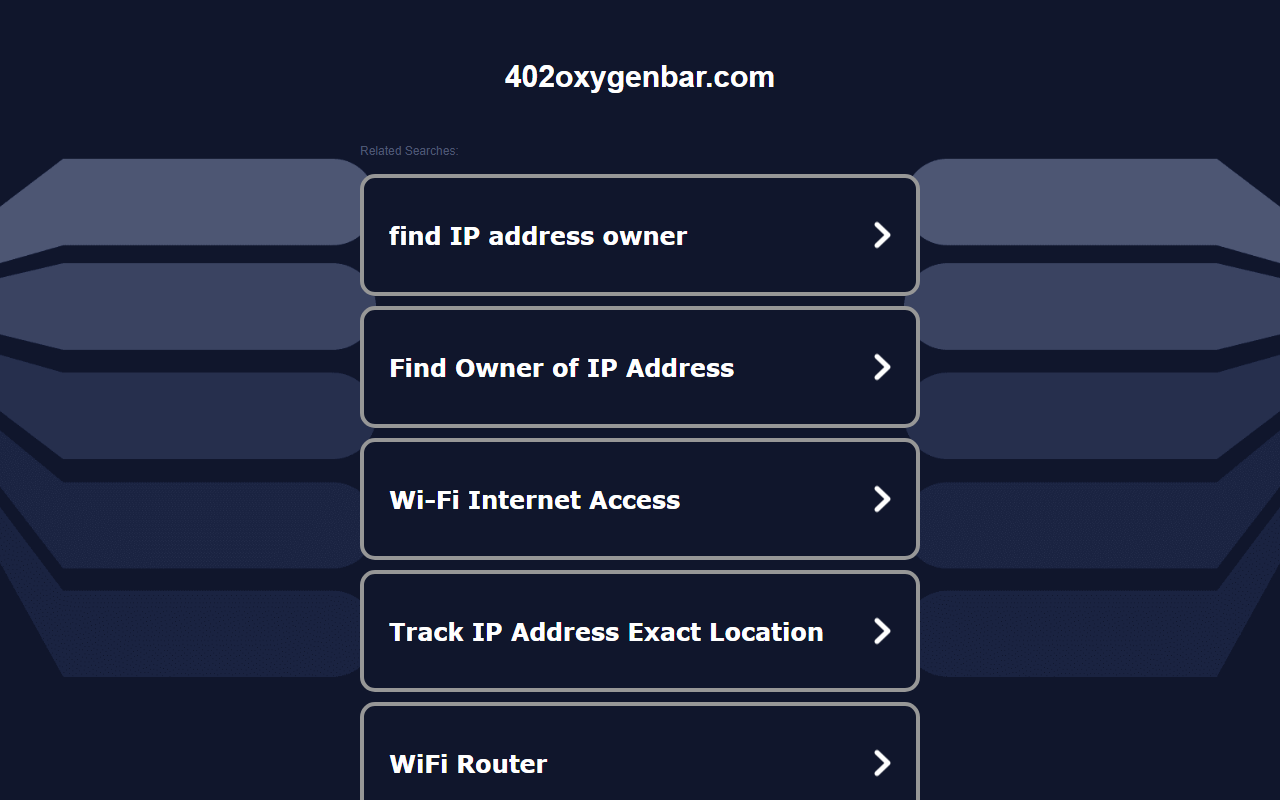 402oxygenbar.com screenshot