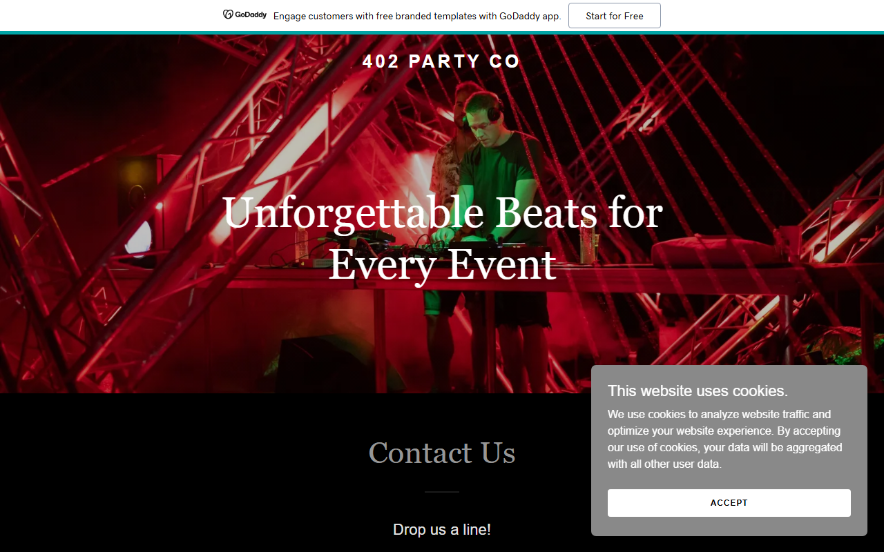 402partyco.com screenshot