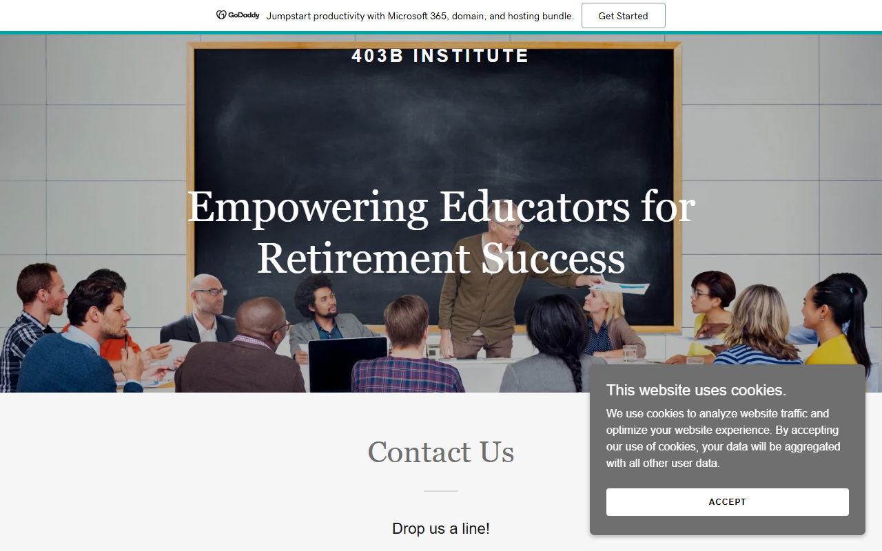 403binstitute.com screenshot