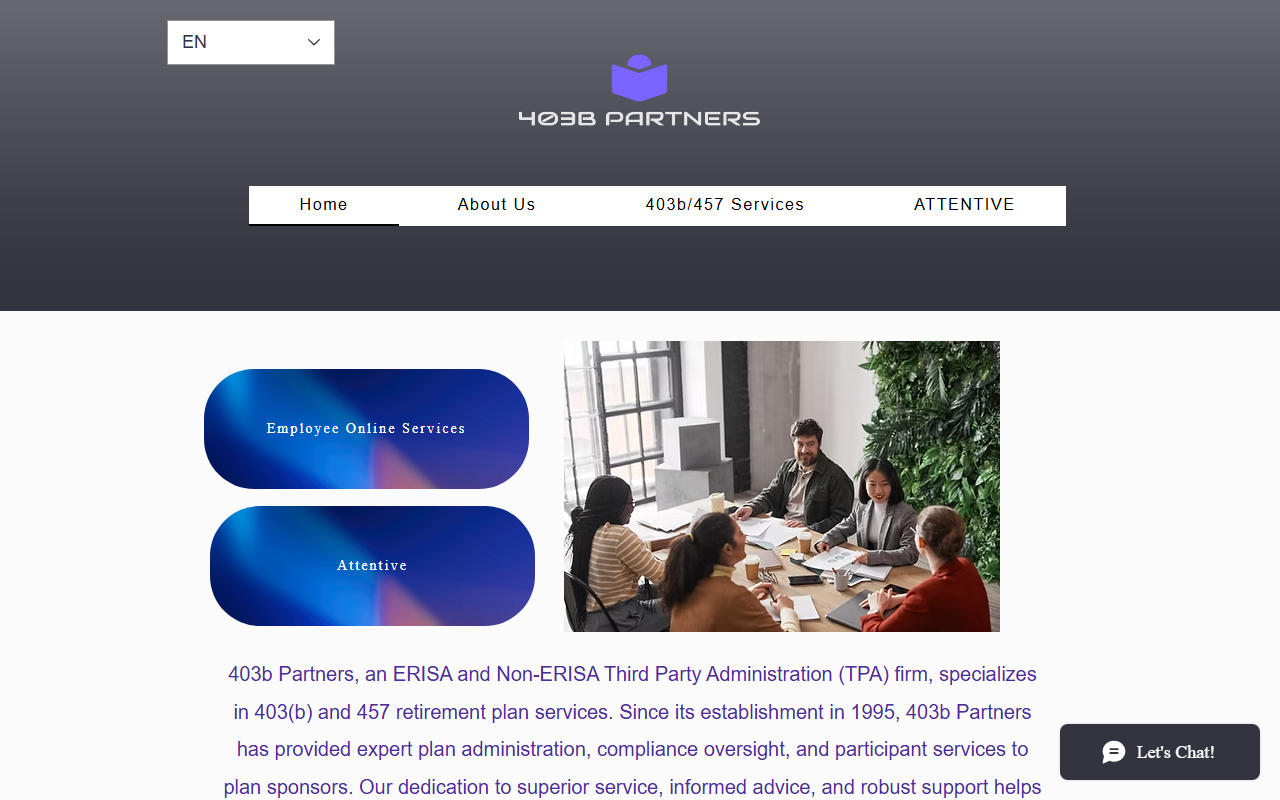 403bpartners.com screenshot