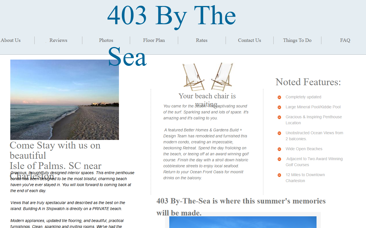 403bythesea.com screenshot