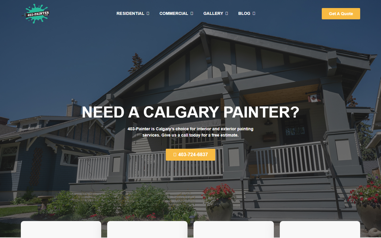 403painter.com screenshot