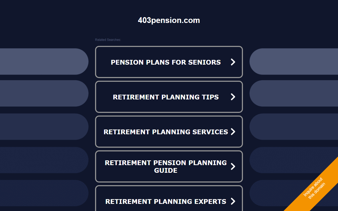 403pension.com screenshot