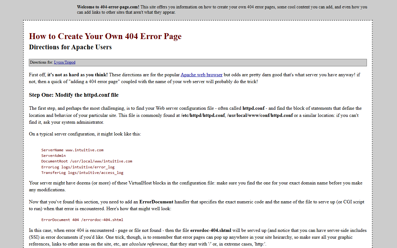 404-error-page.com screenshot