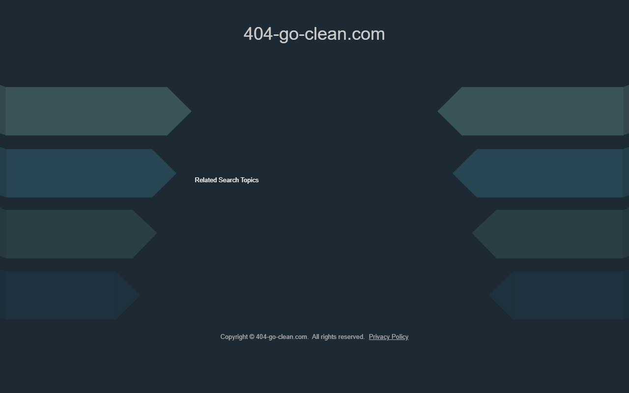 404-go-clean.com screenshot