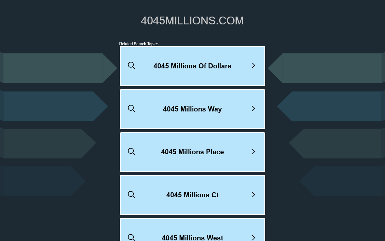 4045millions.com screenshot
