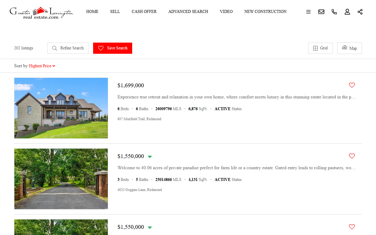 40475homes.com screenshot