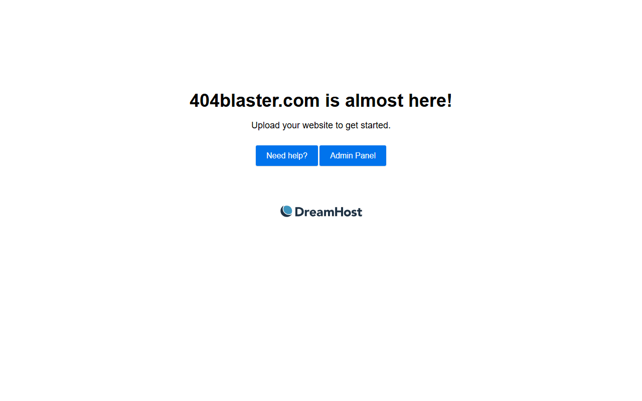 404blaster.com screenshot