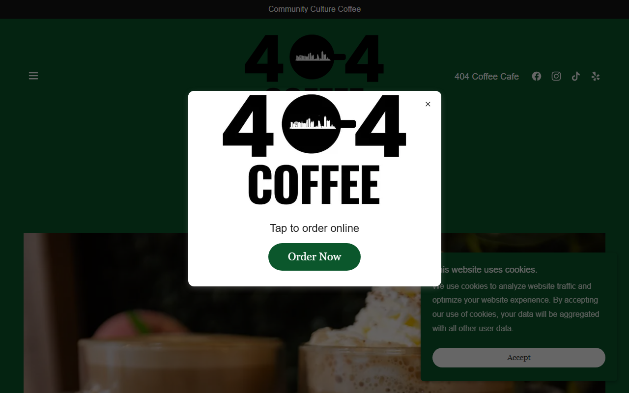 404coffeeatl.com screenshot