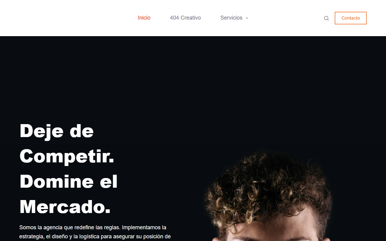 404creativo.com screenshot