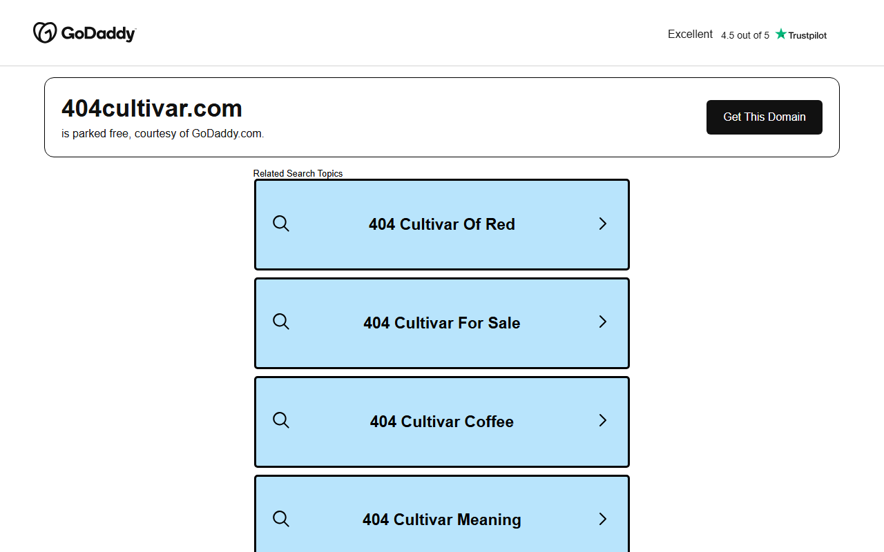 404cultivar.com screenshot