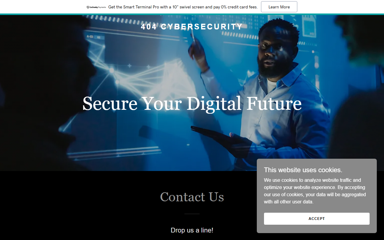 404cybersecurity.com screenshot