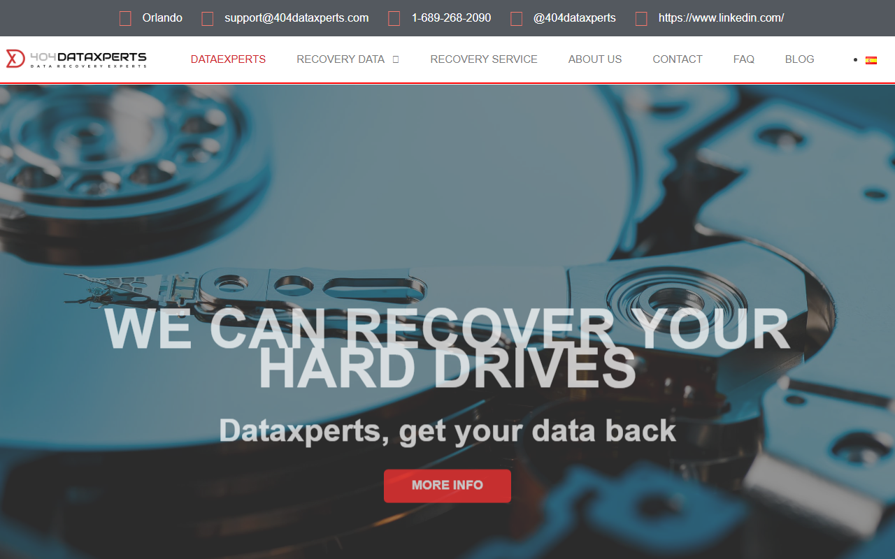 404dataxperts.com screenshot