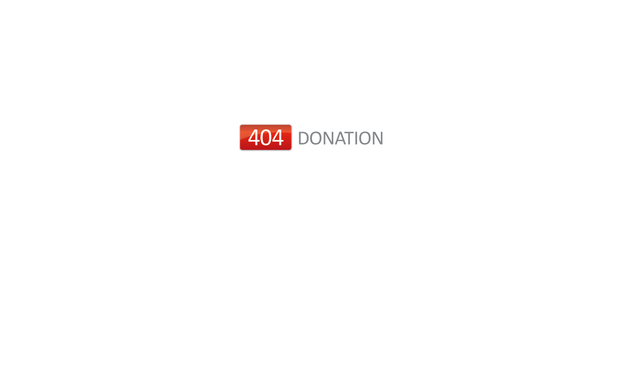 404donation.com screenshot