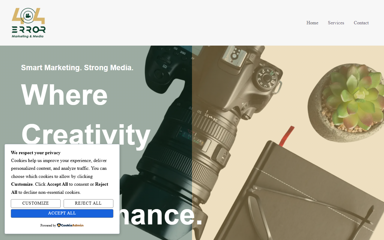 404erroragency.com screenshot