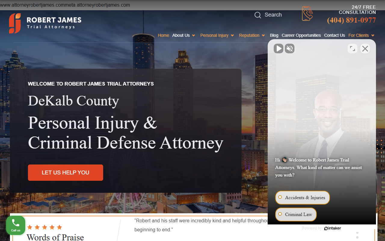 404lawyers.com screenshot