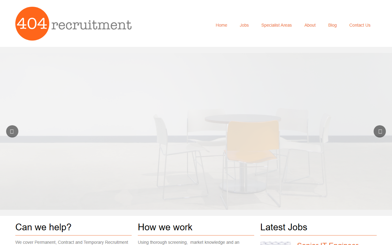 404recruitmentuk.com screenshot