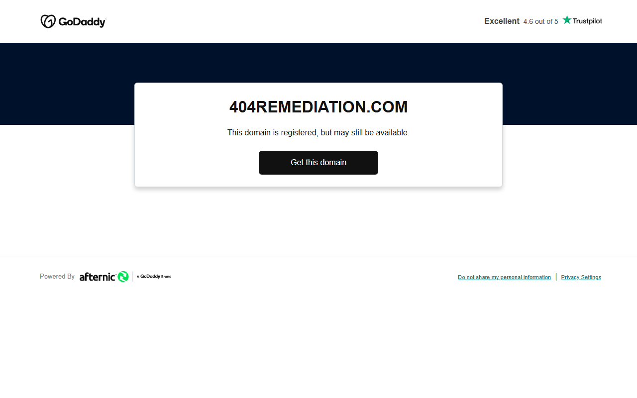 404remediation.com screenshot