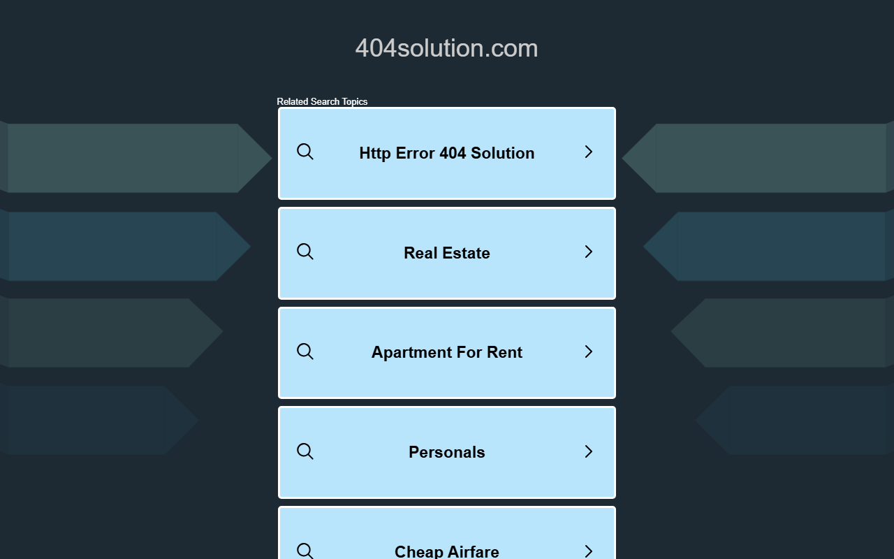 404solution.com screenshot
