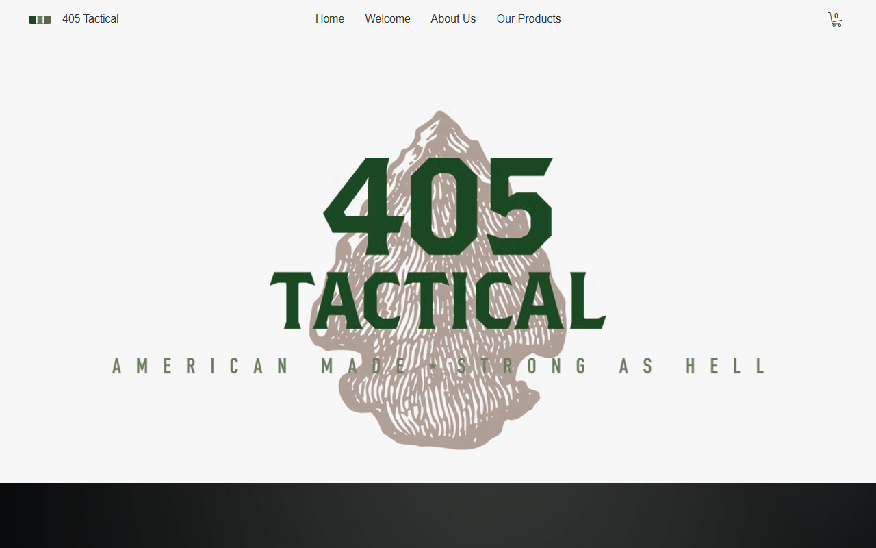 405-tactical.com screenshot