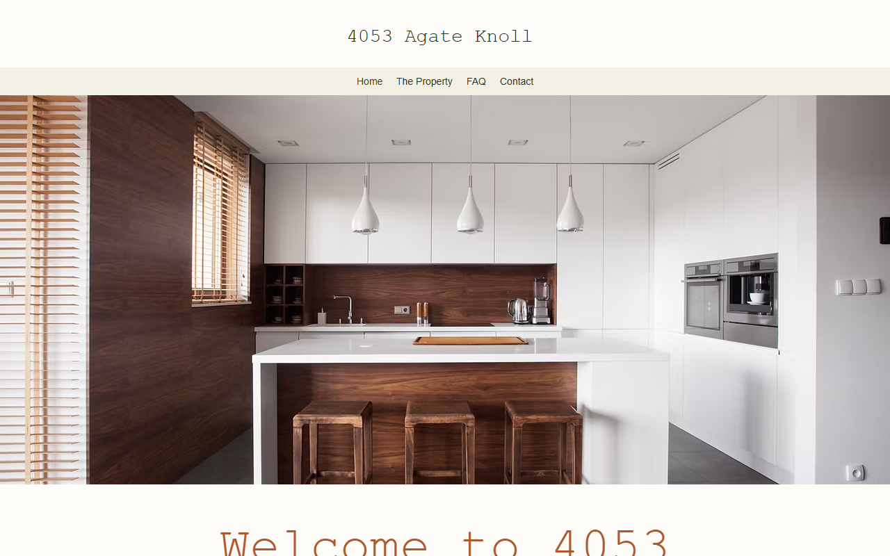 4053agateknoll.com screenshot