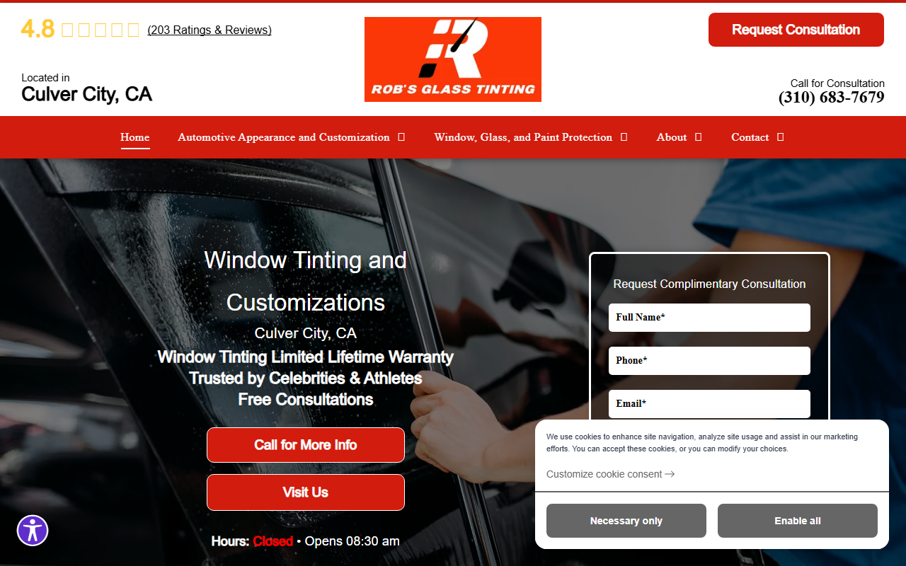 405autowrap.com screenshot