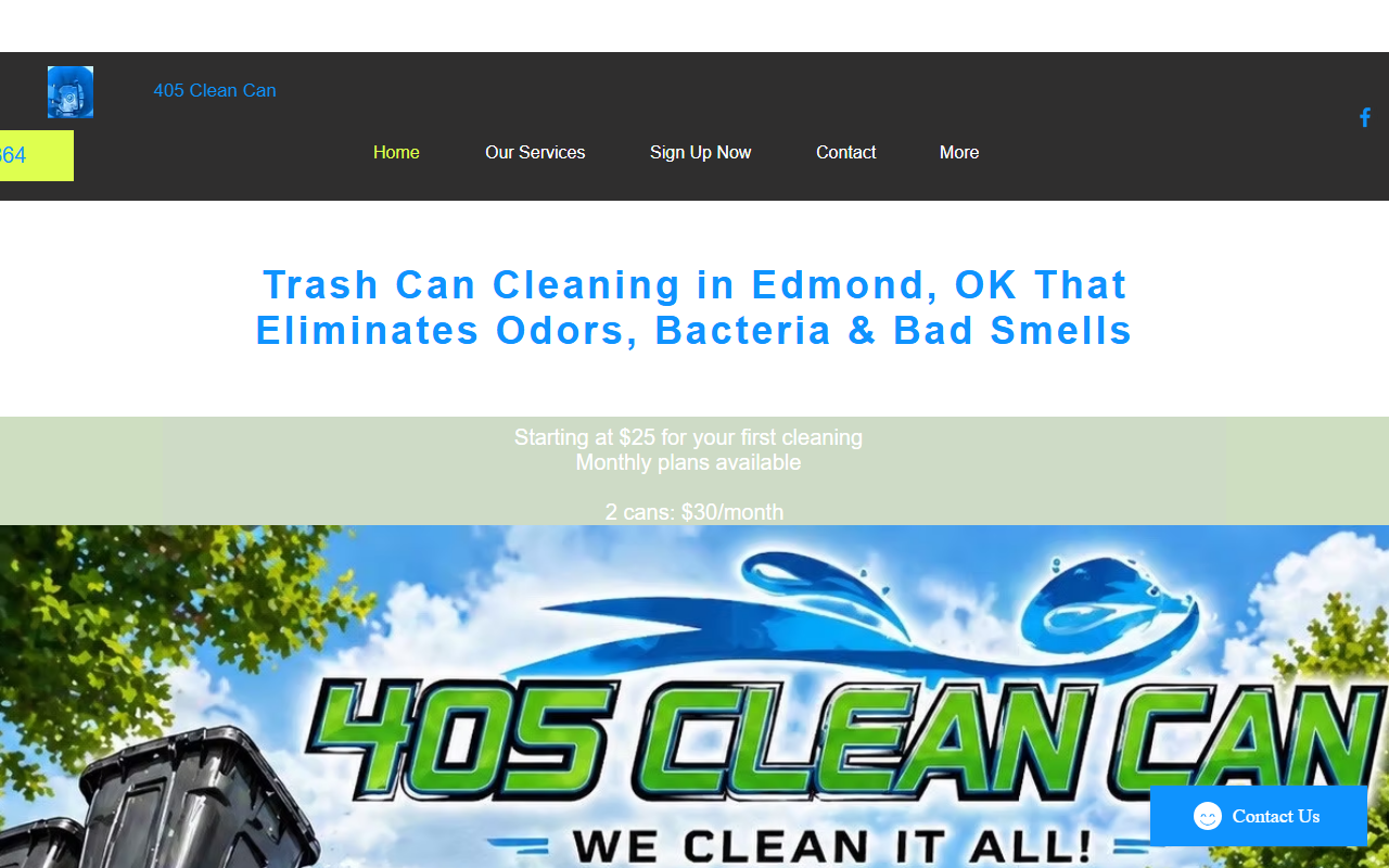 405cleancan.com screenshot
