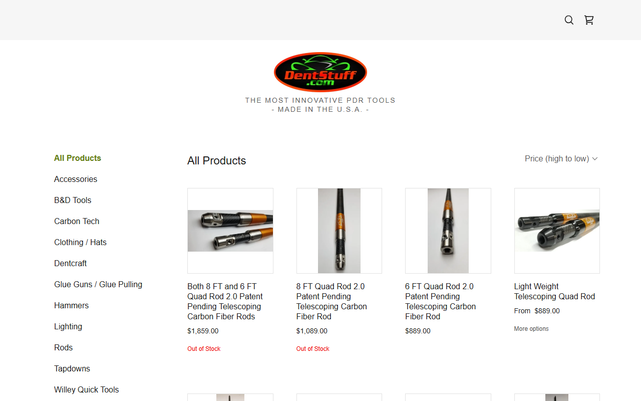 405dentrepair.com screenshot