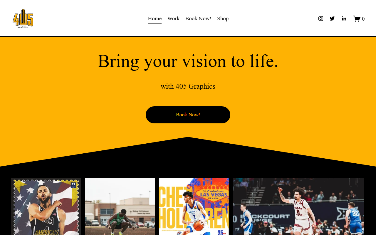 405graphics.com screenshot