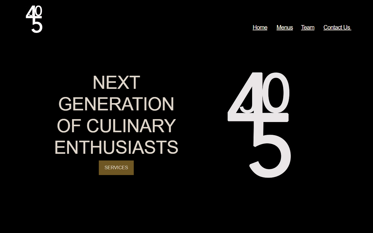 405hospitality.com screenshot