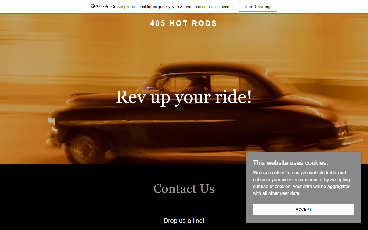 405hotrods.com screenshot