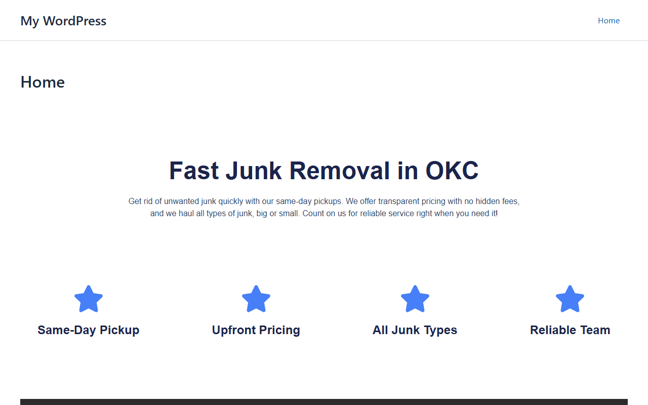 405junkremoval.com screenshot