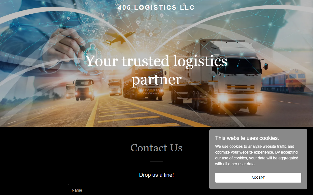 405logisticsllc.com screenshot
