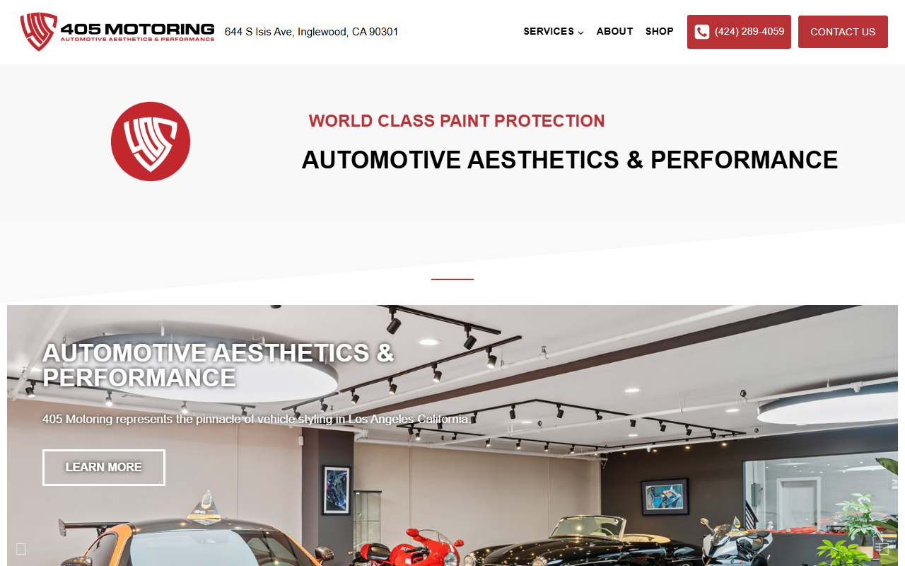 405motoring.com screenshot
