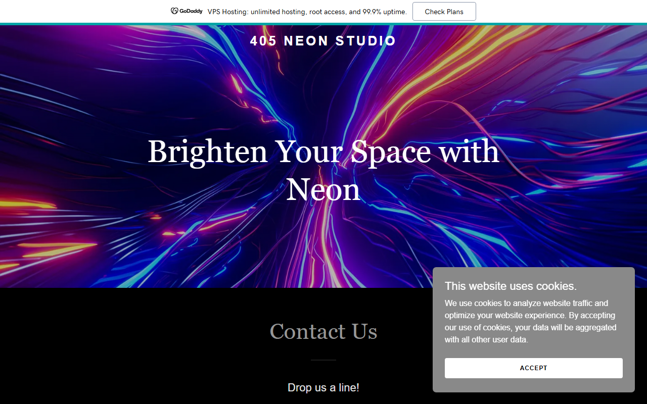 405neonstudio.com screenshot