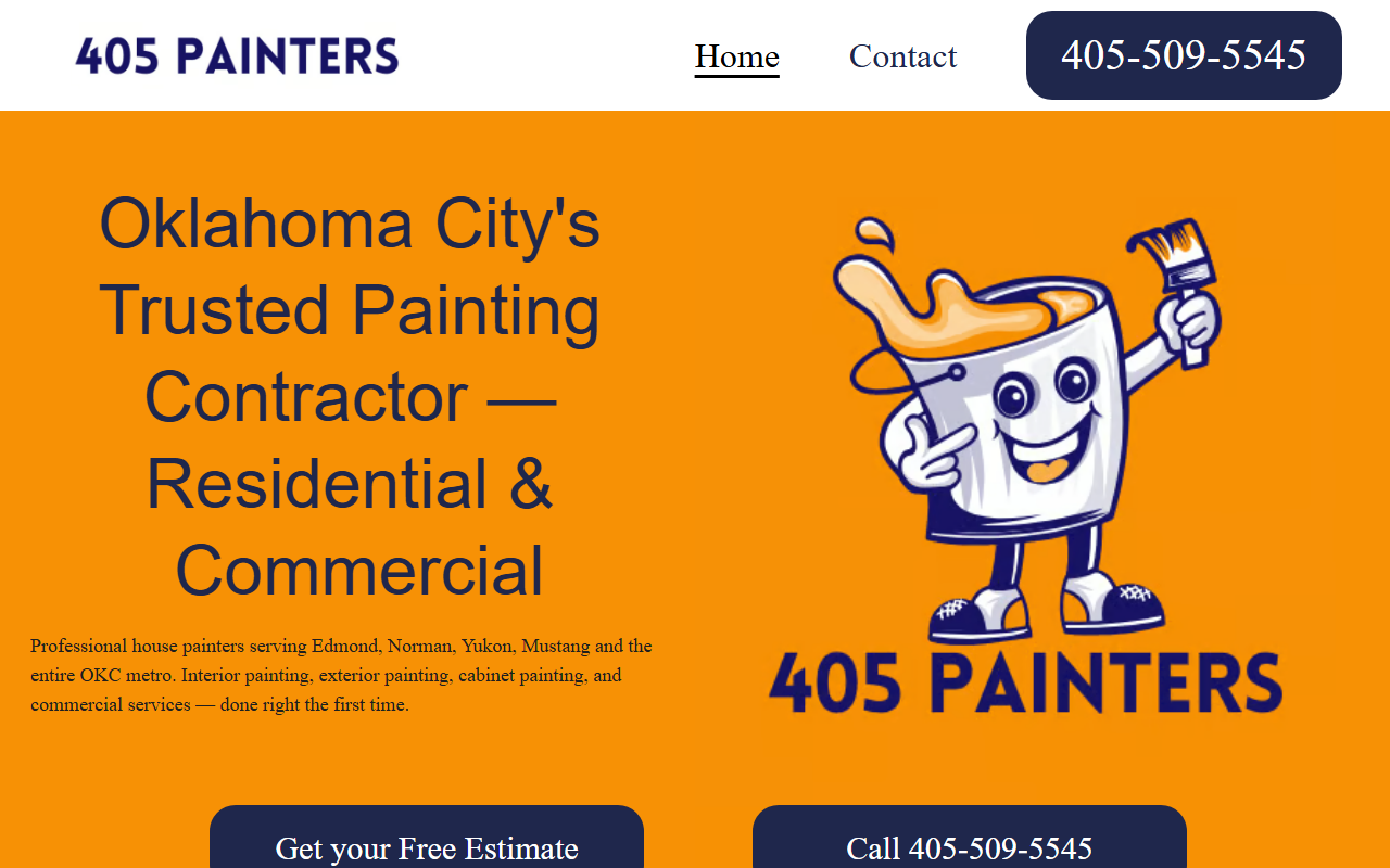 405painters.com screenshot