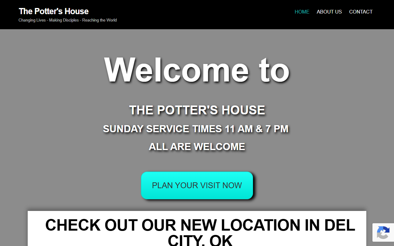 405pottershouse.com screenshot