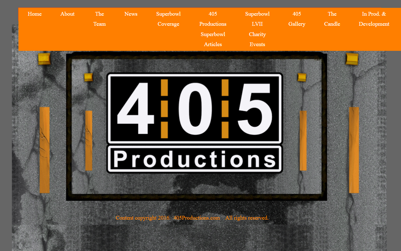 405productions.com screenshot