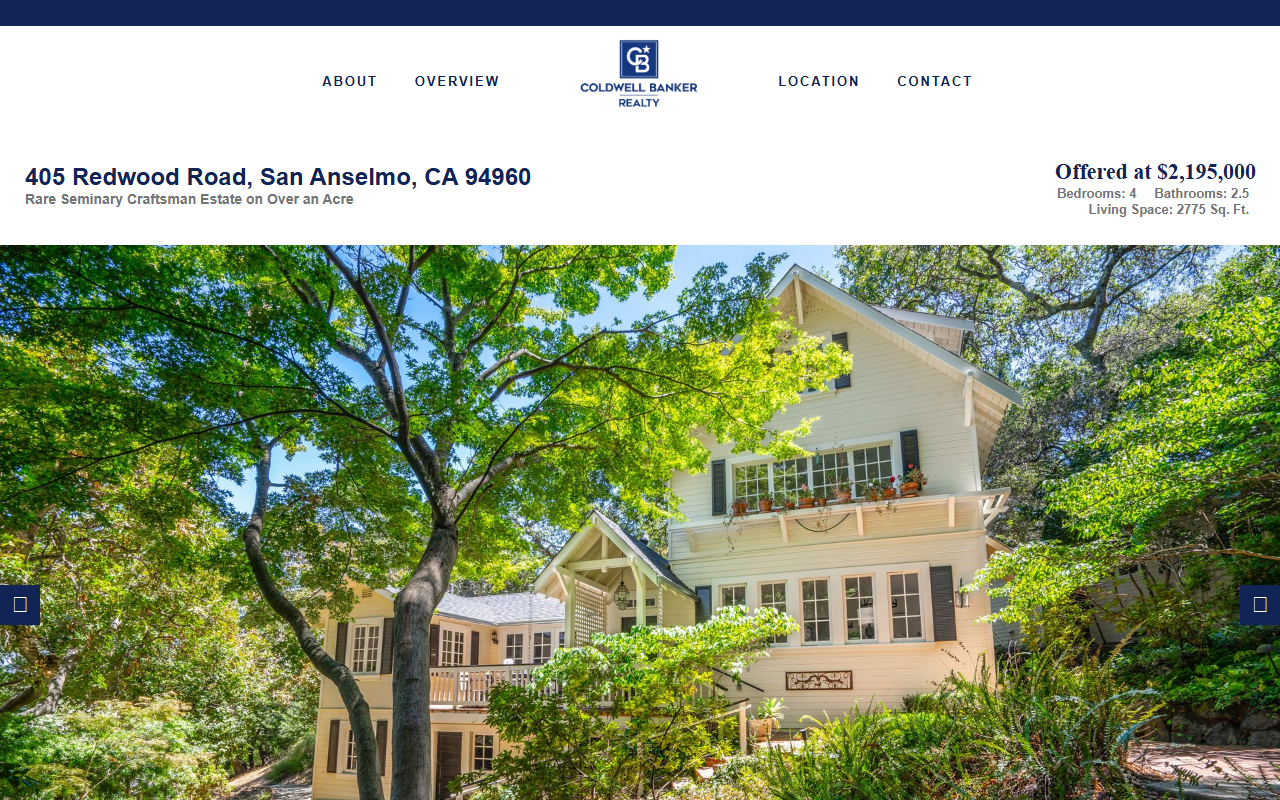 405redwoodroad.com screenshot
