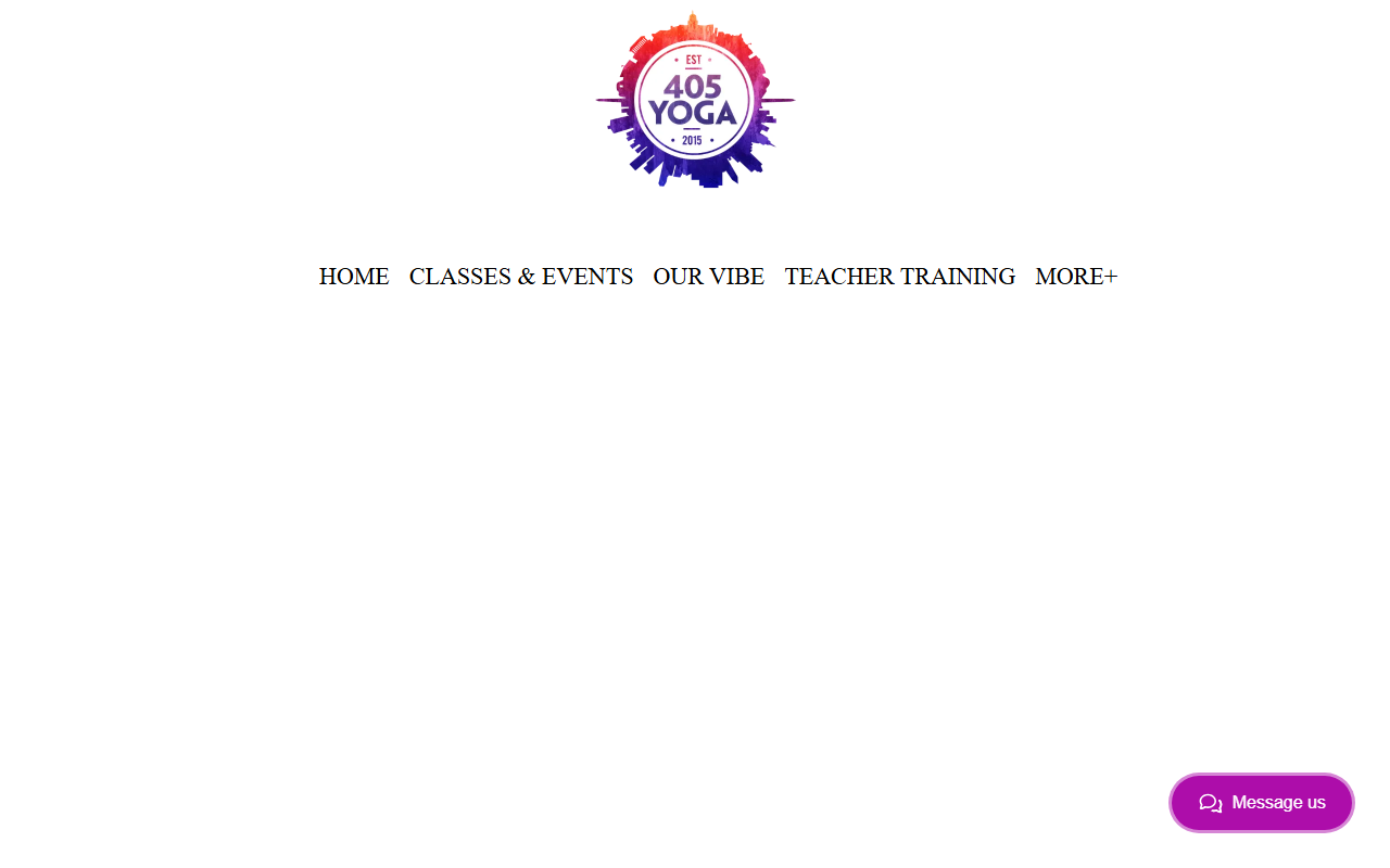 405yogaokc.com screenshot