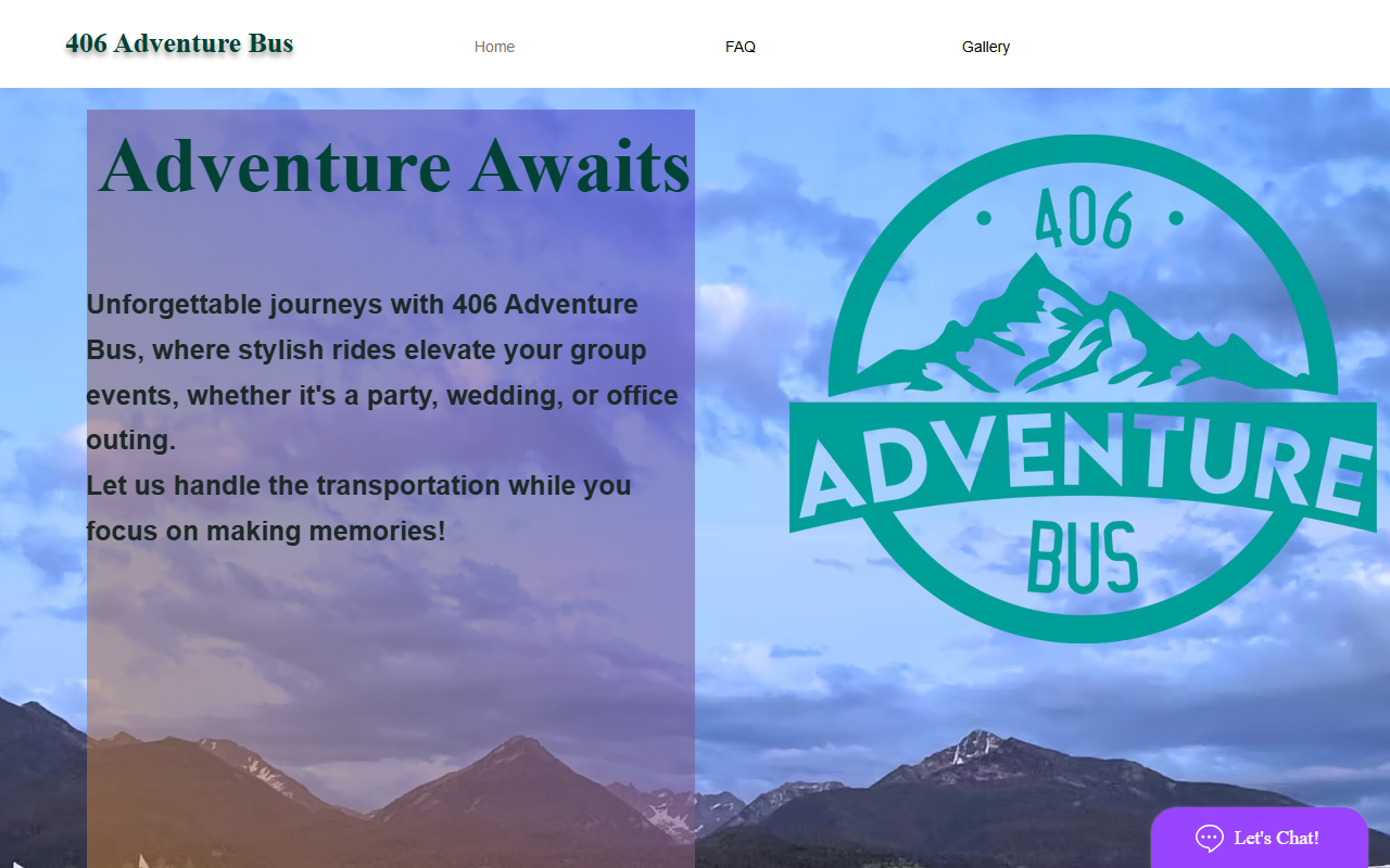 406adventurebus.com screenshot