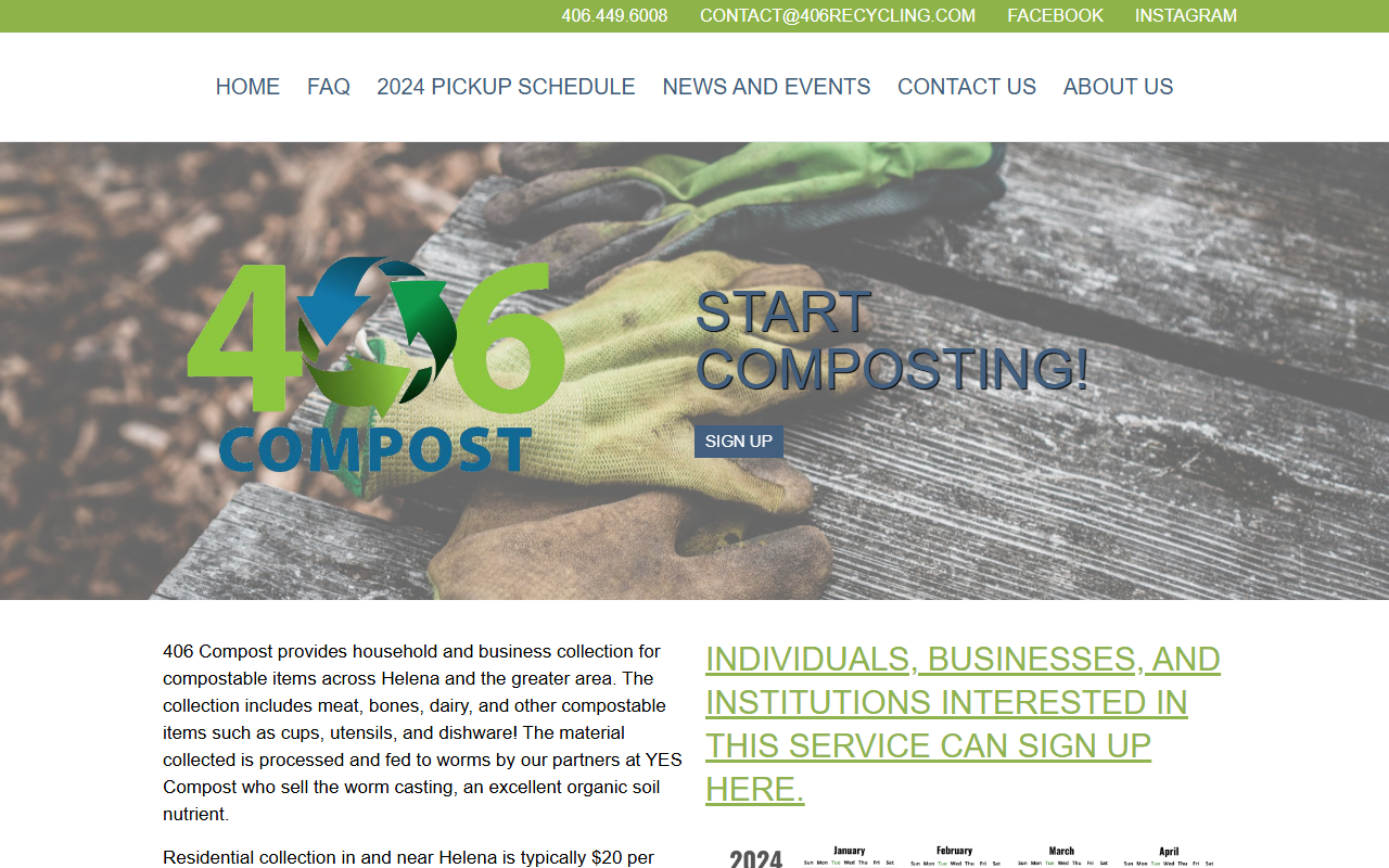 406composting.com screenshot