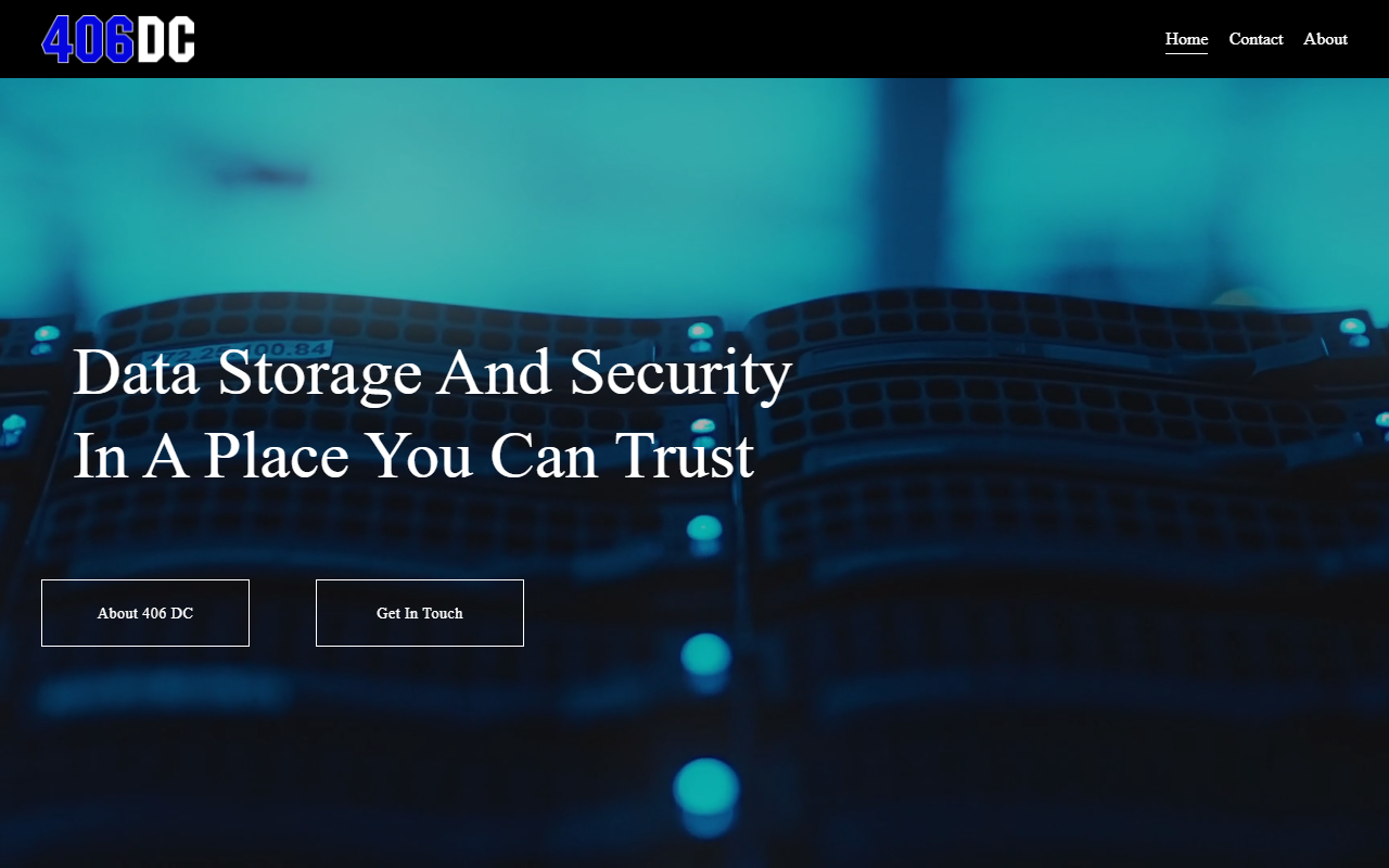 406datacenter.com screenshot