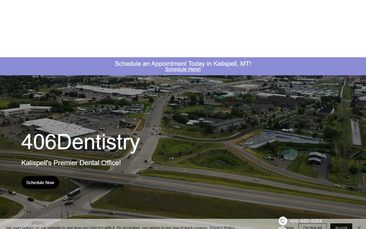 406dentistry.com screenshot