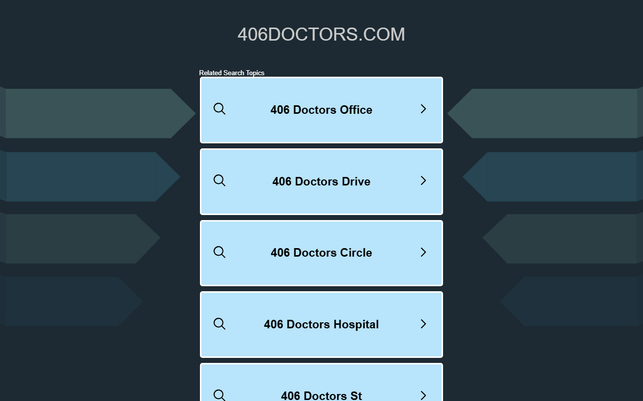 406doctors.com screenshot