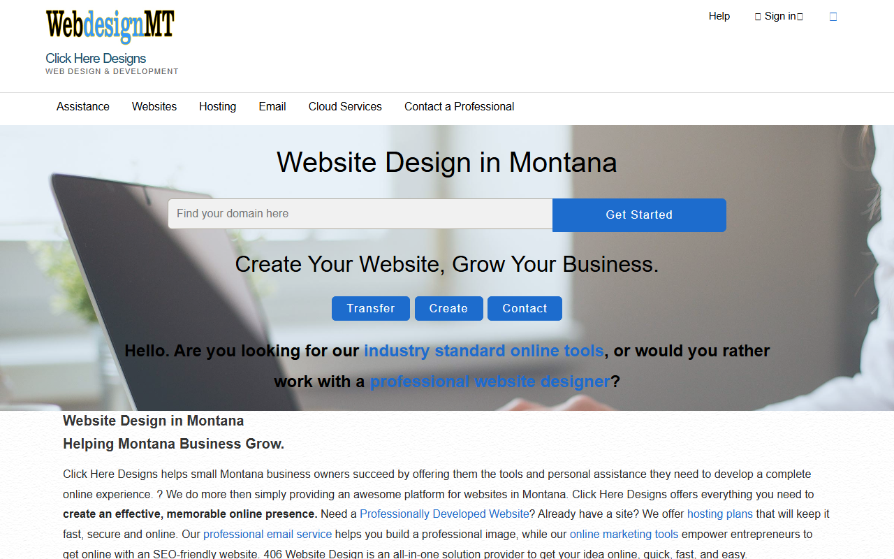 406domains.com screenshot