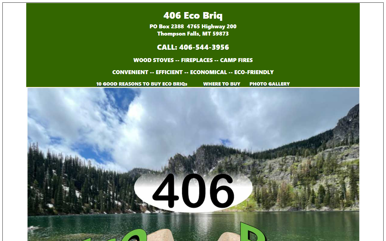 406ecobriq.com screenshot